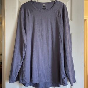 REI Womens Lavender Long Sleeve Breathable Tee